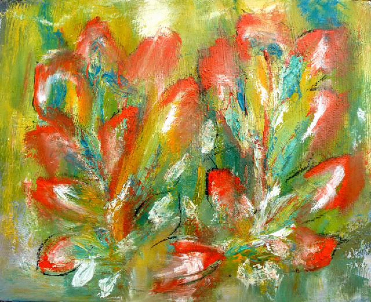 Béatrice Grebot – Fleurs en liberté