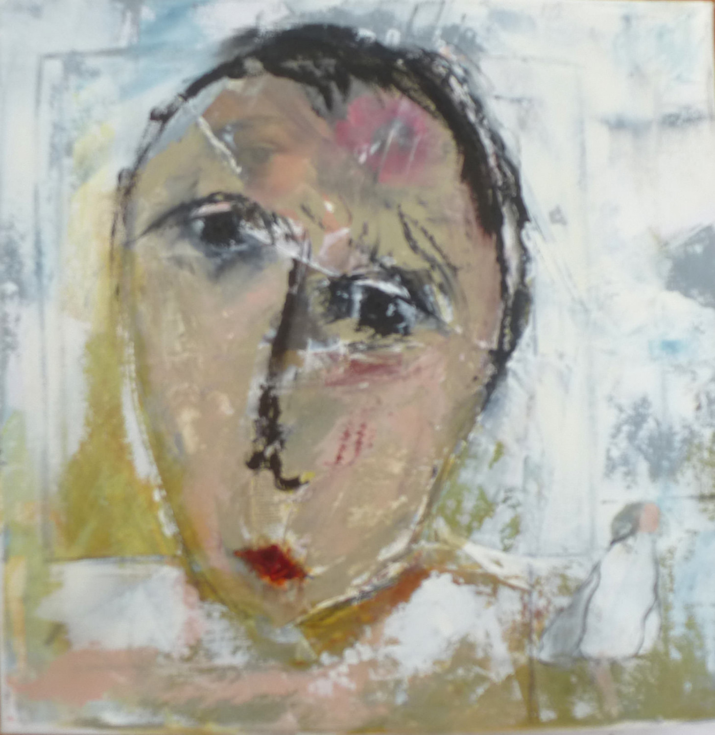 Béatrice Grebot – Painting for India 2016
